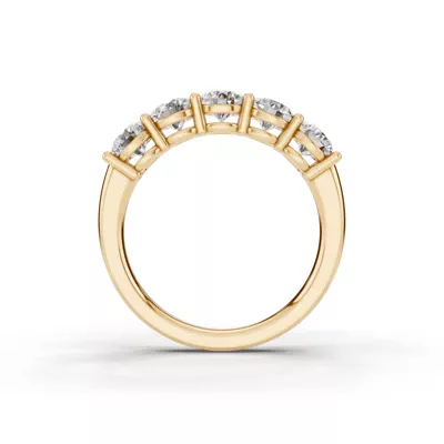 Signature Hearts & Arrows  Five-Stone Diamond Band (1.50 ct. tw.)