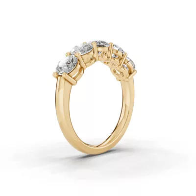 Signature Hearts & Arrows  Five-Stone Diamond Band (2.00 ct. tw.)