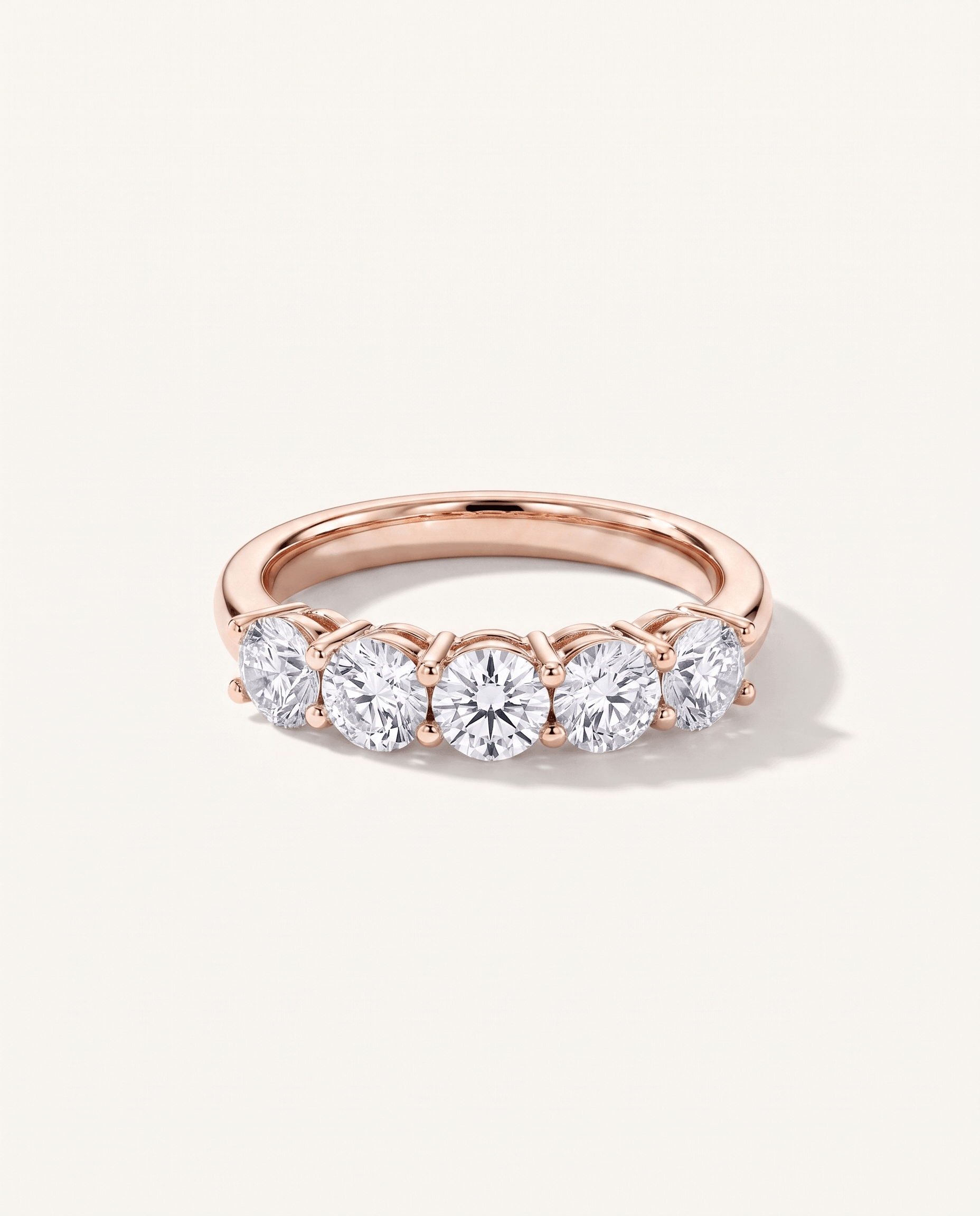 Signature Hearts & Arrows  Five-Stone Diamond Band (1.00 ct. tw.)
