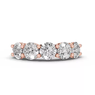 Signature Hearts & Arrows  Five-Stone Diamond Band (2.50 ct. tw.)