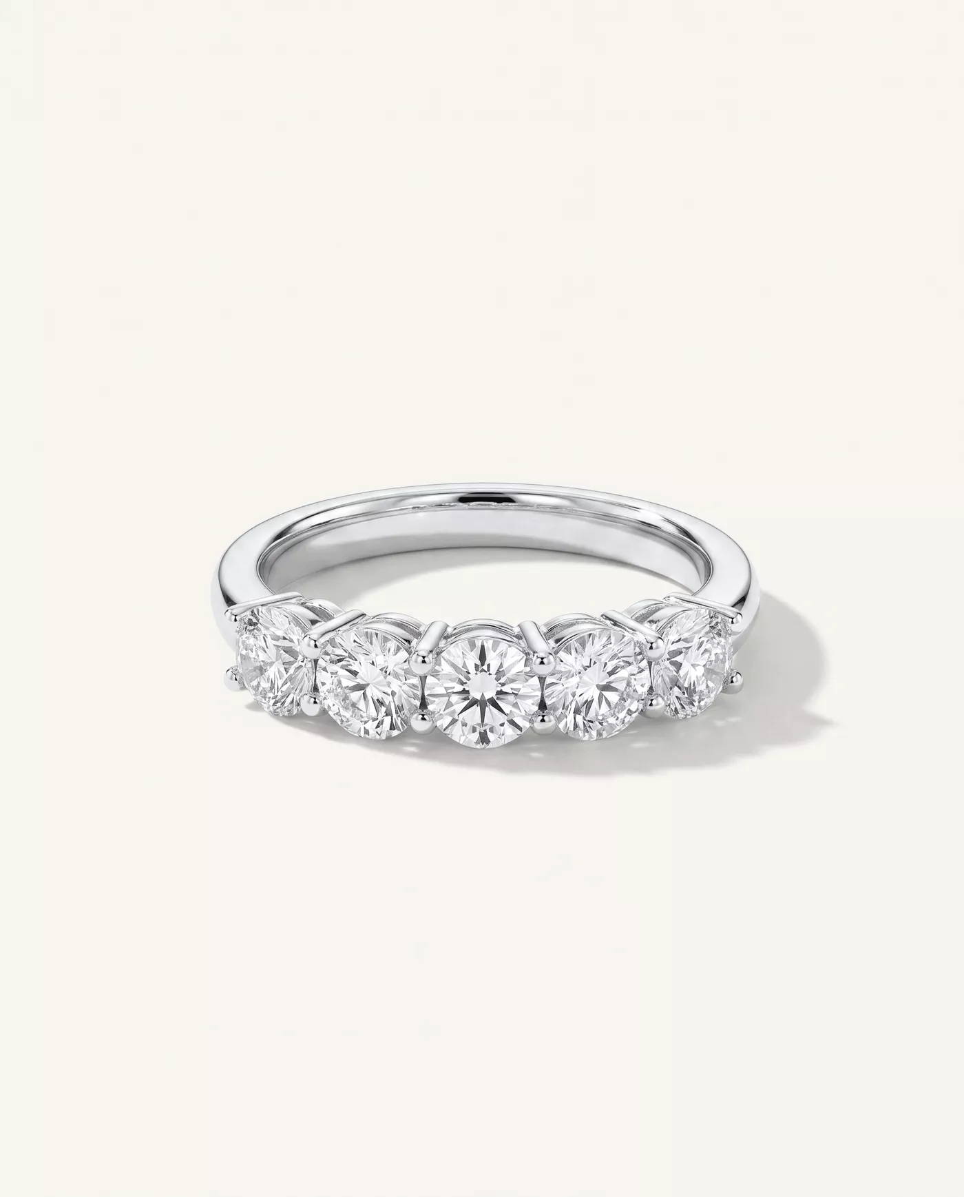 Signature Hearts & Arrows  Five-Stone Diamond Band (1.00 ct. tw.)