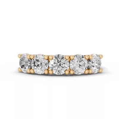 Signature Hearts & Arrows  Trellis Five-Stone Diamond Band (2.00 ct. tw.)