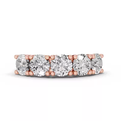 Signature Hearts & Arrows  Trellis Five-Stone Diamond Band (2.50 ct. tw.)