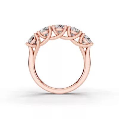 Signature Hearts & Arrows  Trellis Five-Stone Diamond Band (2.50 ct. tw.)