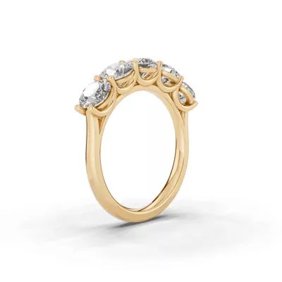 Tradition U-Prong Five-Stone Diamond Band (2.50 ct. tw.)