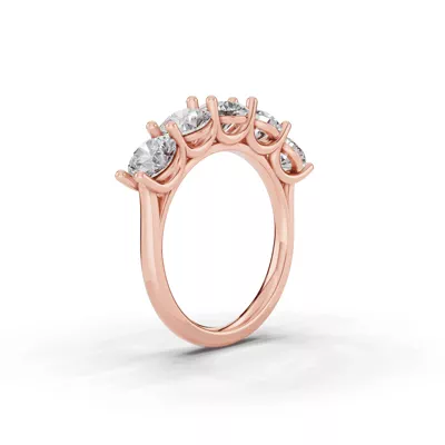 Tradition U-Prong Five-Stone Diamond Band (3.00 ct. tw.)