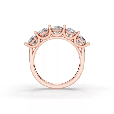 Tradition U-Prong Five-Stone Diamond Band (3.00 ct. tw.)