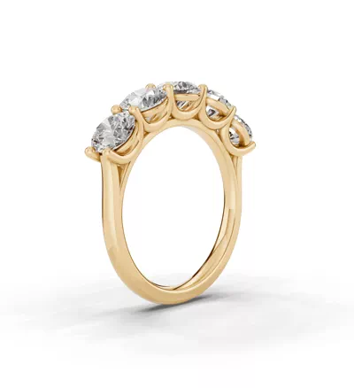 Signature Hearts & Arrows  U-Prong Five-Stone Diamond Band (3.00 ct. tw.)