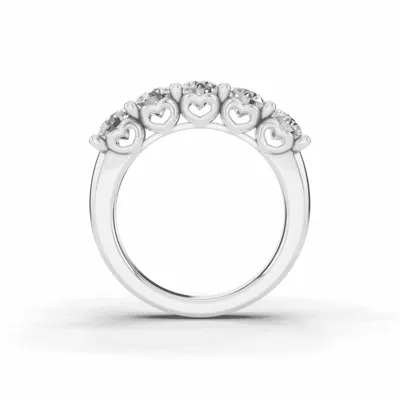 Sculpted Heart 5-Stone Diamond Band (2.00 ct. tw.)