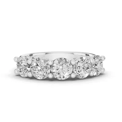 Sculpted Heart 5-Stone Diamond Band (3.00 ct. tw.)