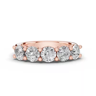 Sculpted Heart 5-Stone Diamond Band (2.00 ct. tw.)