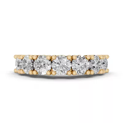 Signature Hearts & Arrows  Trellis Seven-Stone Diamond Band (3.00 ct. tw.)