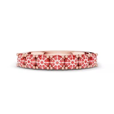 Signature Hearts & Arrows  Trellis Seven-Stone Diamond Band (1.00 ct. tw.)