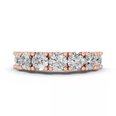 Signature Hearts & Arrows  Trellis Seven-Stone Diamond Band (3.00 ct. tw.)