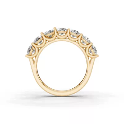 Tradition U-Prong Seven-Stone Diamond Band (2.50 ct. tw.)