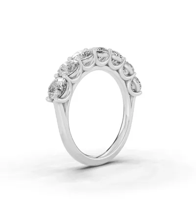 Signature Hearts & Arrows  U-Prong Seven-Stone Diamond Band (2.50 ct. tw.)