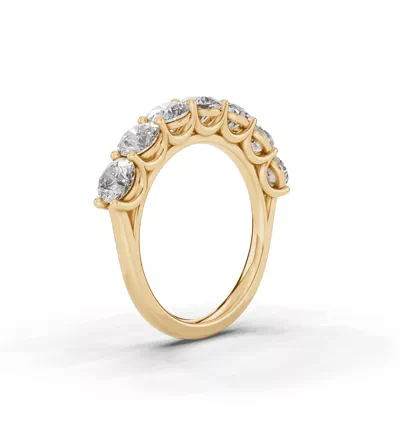 Signature Hearts & Arrows  U-Prong Seven-Stone Diamond Band (2.50 ct. tw.)