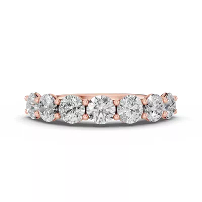 Signature Hearts & Arrows  U-Prong Seven-Stone Diamond Band (2.00 ct. tw.)