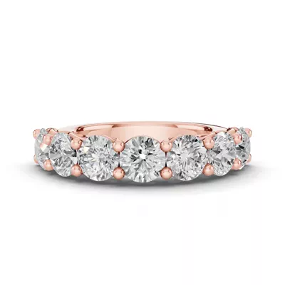 Sculpted Heart 7-Stone Diamond Band (3.00 ct. tw.)