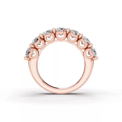 Sculpted Heart 7-Stone Diamond Band (3.00 ct. tw.)
