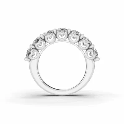 Sculpted Heart 7-Stone Diamond Band (3.00 ct. tw.)