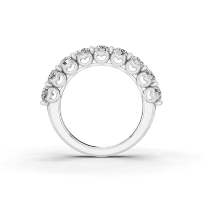 Sculpted Heart 9-Stone Diamond Band (2.00 ct. tw.)
