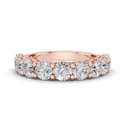 Sculpted Heart 9-Stone Diamond Band (3.00 ct. tw.)