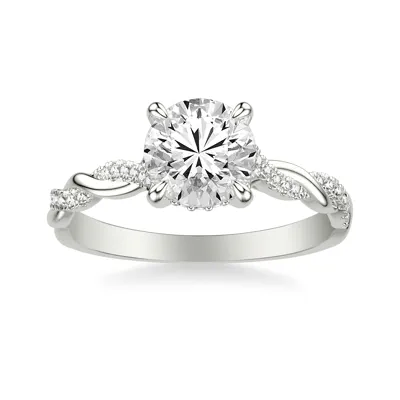 Kayleigh Lab Diamond Twist 1.50 ct. Round Lab Engagement Ring