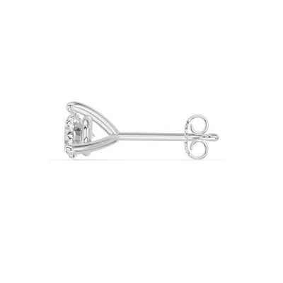 Lab Diamond Martini Stud Earrings (4mm)