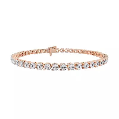 Three-Prong Lab Diamond Tennis Bracelet (4 ct tw)