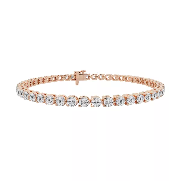 Three-Prong Lab Diamond Tennis Bracelet (4 ct tw)