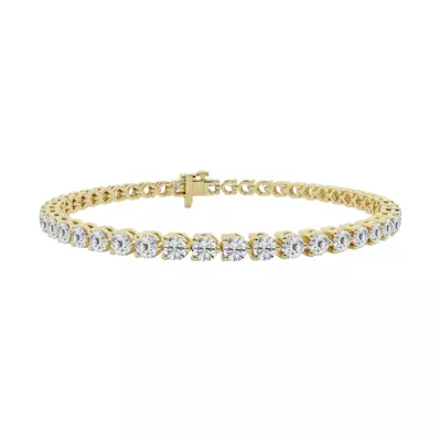 Three-Prong Lab Diamond Tennis Bracelet (4 ct tw)