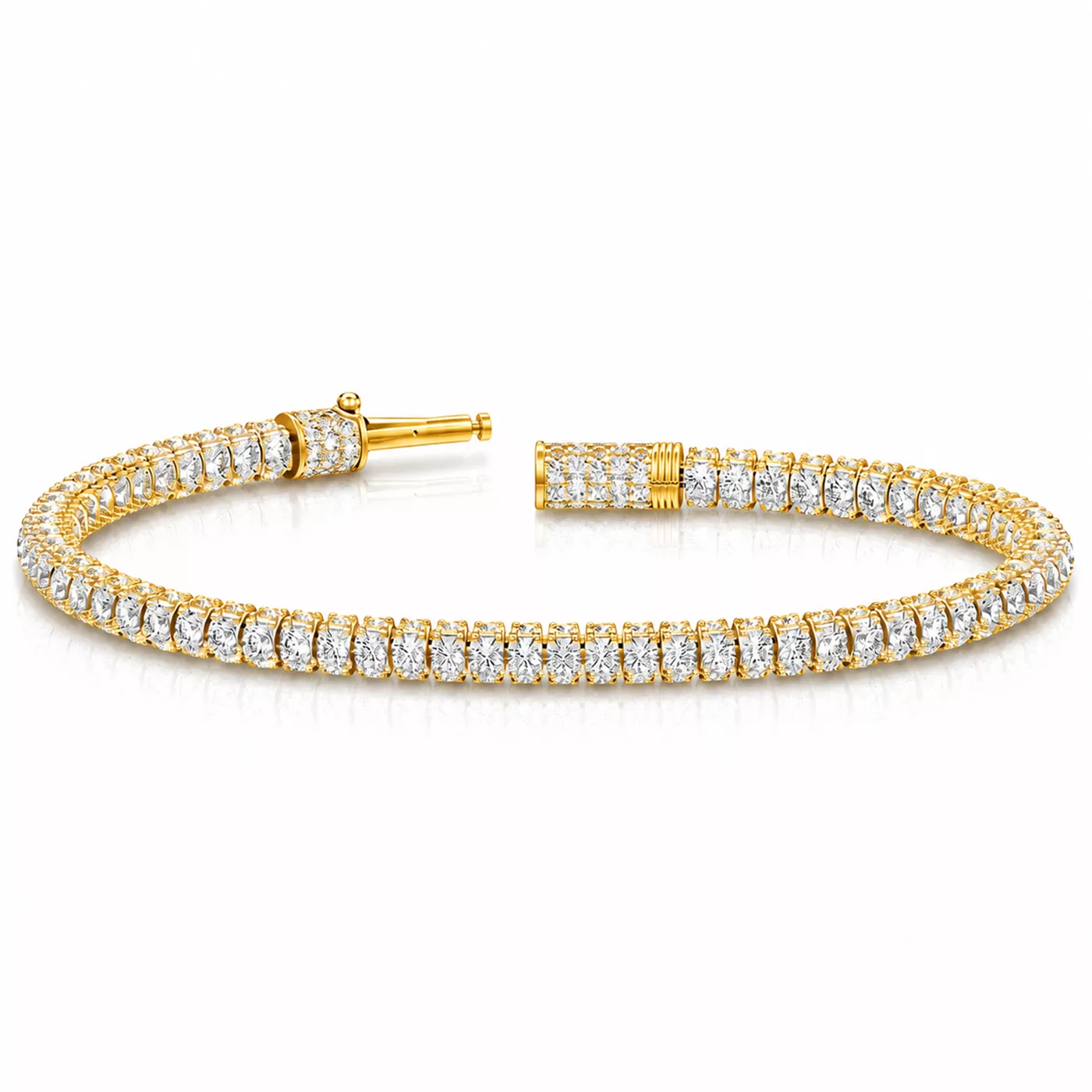 Lab Diamond Pavé Disc Bracelet (20 ct. tw.)