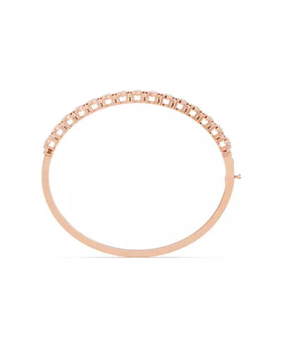 Bezel Line Lab Diamond Bangle (3.50 ct. t.w.)