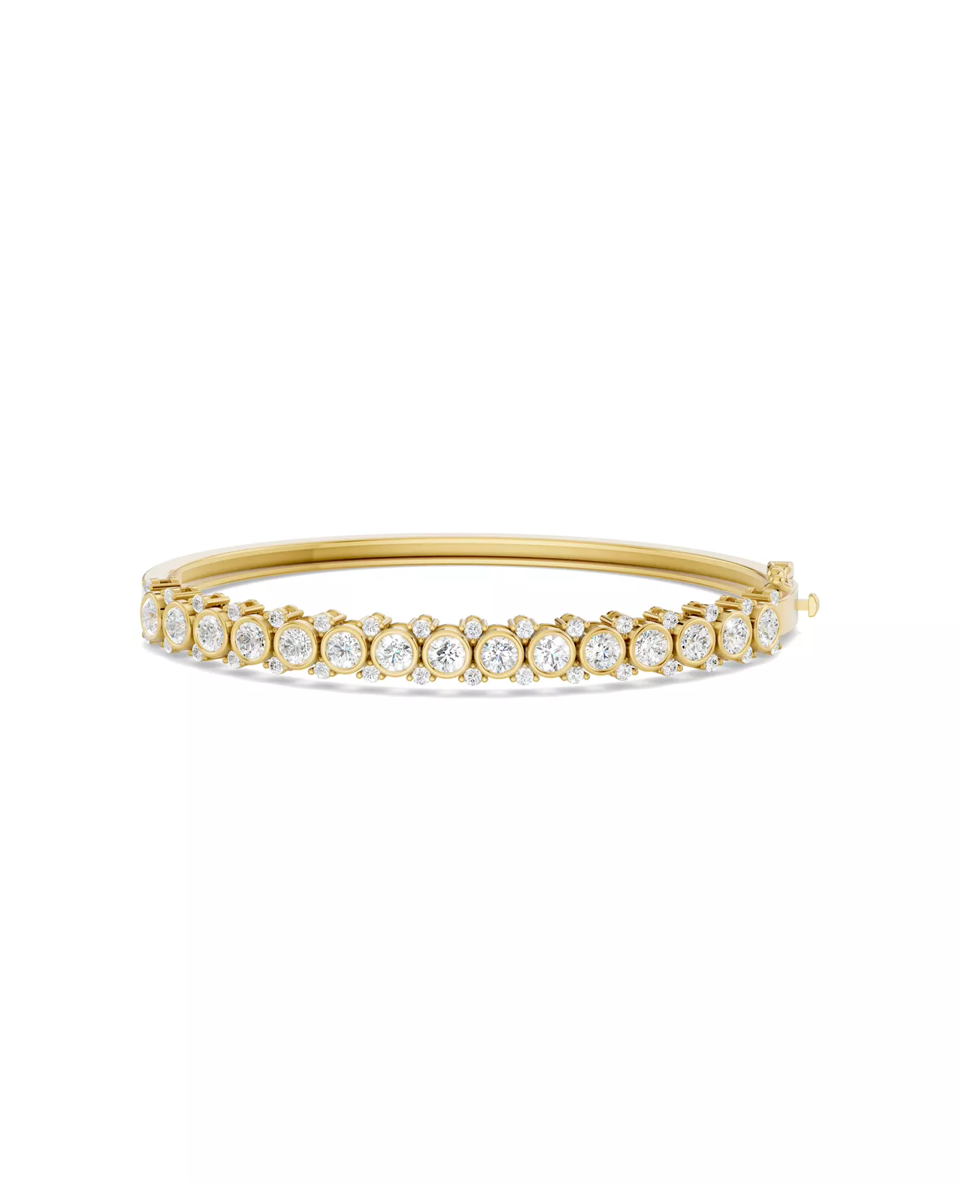 The Circle That Stays 14K Yellow Gold Engagement Ring