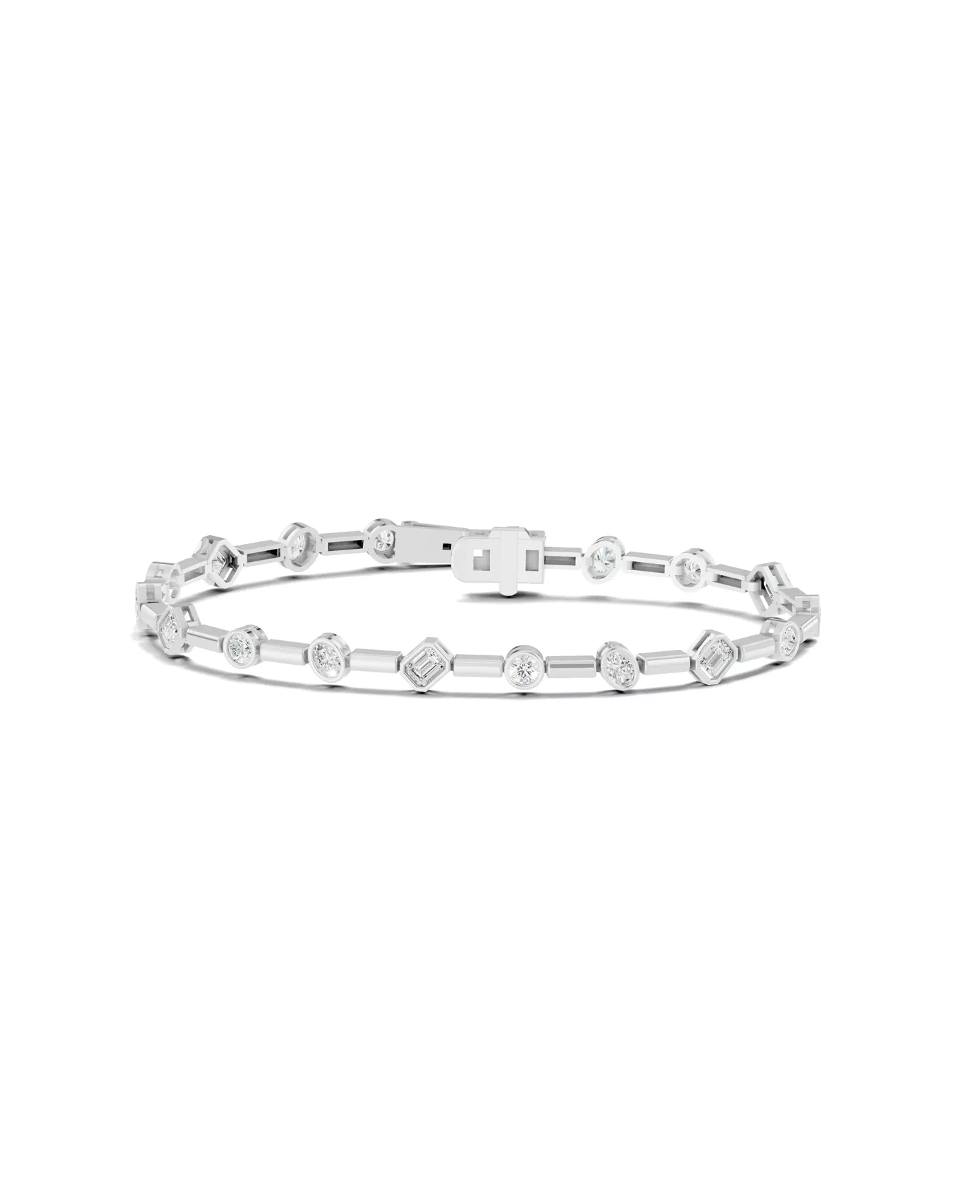 Refined Proportions 14K White Gold Engagement Ring