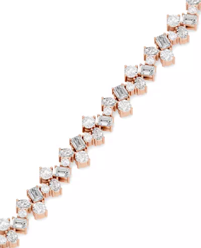 Mixed Shape Ensemble Lab Diamond Bracelet (11 ct. tw.)