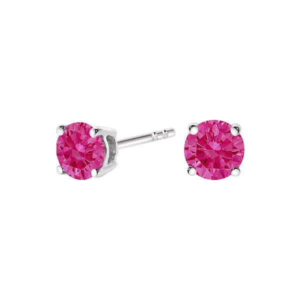 Pink Lab Diamond Stud Earrings (1/2 ct. tw.)