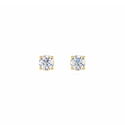 10K Lab Diamond Stud Earrings (0.50 ct. tw.)
