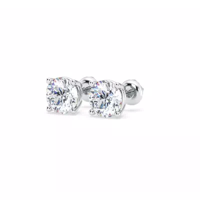 10K Lab Diamond Stud Earrings (2 ct. tw.)