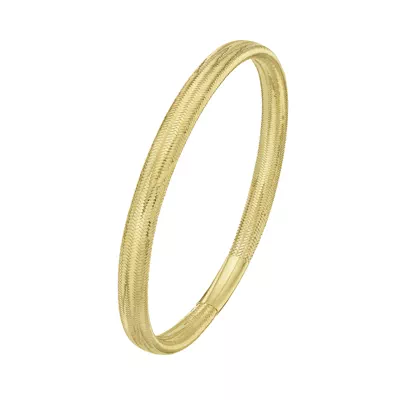 Mesh Stretch Gold Bracelet (5.4mm)