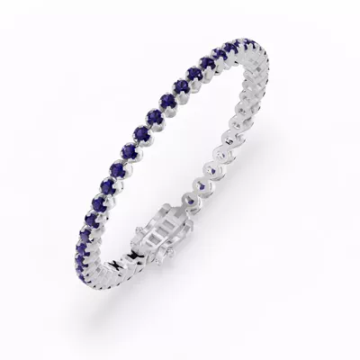 Amethyst Tennis Bracelet