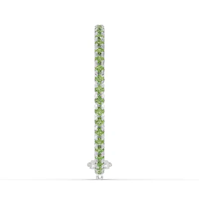 Peridot Tennis Bracelet