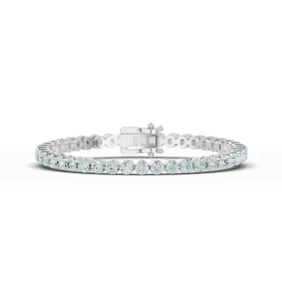 Sky Blue Topaz Tennis Bracelet