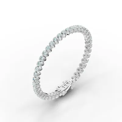 Sky Blue Topaz Tennis Bracelet