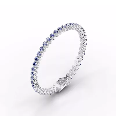 Tanzanite Tennis Bracelet