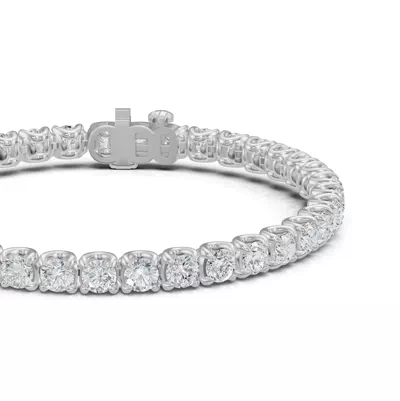 U-Prong Lab Diamond Tennis Bracelet (10.40 ct. tw.) - 8 In.