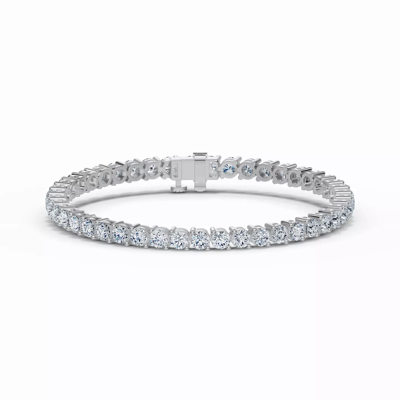 Diamonds, Uninterrupted Platinum Engagement Ring