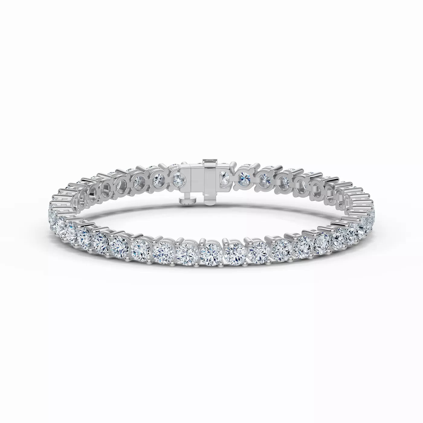 Diamonds, Uninterrupted Platinum Engagement Ring
