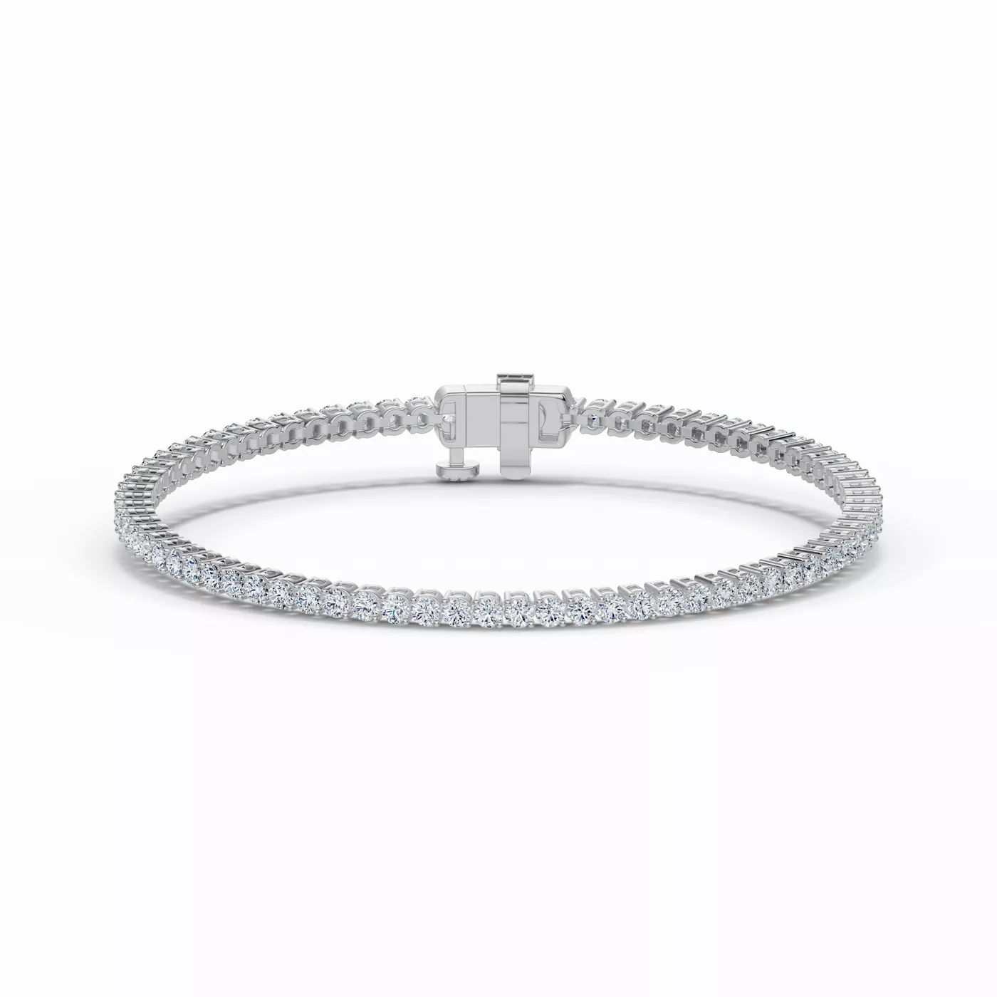 Diamonds, Uninterrupted Platinum Engagement Ring